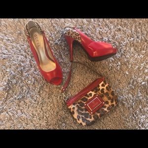 ☆Evening pumps & matching wristlet